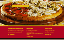 Tablet Screenshot of geniuspizzarias.com.br